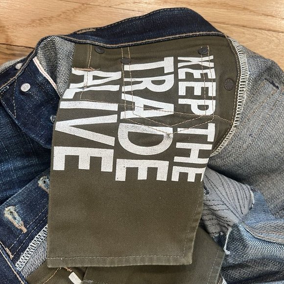 Rogue Territory SK 15 oz Selvedge Denim Skinny Jeans Size 30 - Picture 10 of 10